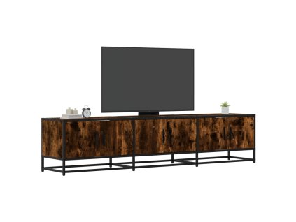 vidaXL TV skříňka kouřový dub 180 x 35 x 41 cm kompozitní dřevo