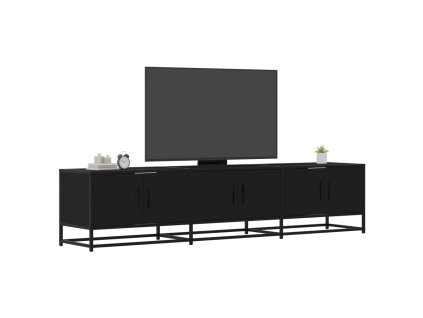 vidaXL TV skříňka černá 180 x 35 x 41 cm kompozitní dřevo