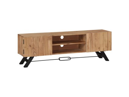 vidaXL TV stolek 140 x 30 x 45 cm masivní akáciové dřevo