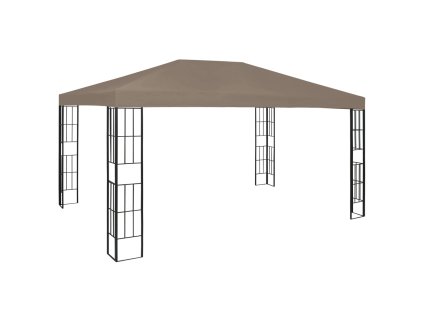 vidaXL Altán 4 x 3 m taupe
