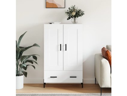 vidaXL Skříň highboard bílá 69,5 x 31 x 115 cm kompozitní dřevo