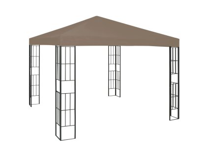 vidaXL Altán 3 x 3 m taupe