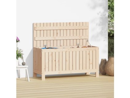 vidaXL Zahradní úložný box 108 x 42,5 x 54 cm masivní borové dřevo
