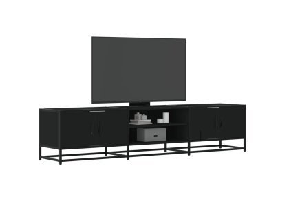 vidaXL TV skříňka černá 180 x 35 x 41 cm kompozitní dřevo