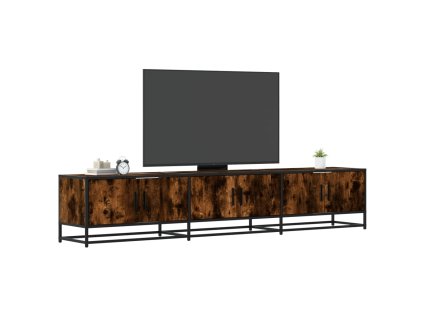 vidaXL TV skříňka kouřový dub 210 x 35 x 41 cm kompozitní dřevo