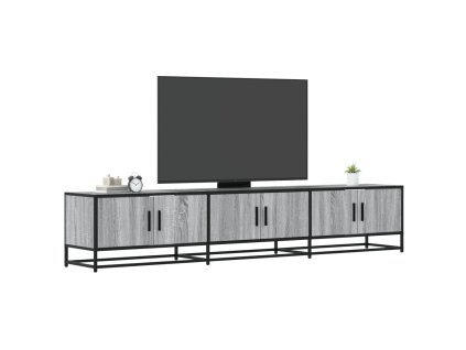 vidaXL TV skříňka šedá sonoma 210 x 35 x 41 cm kompozitní dřevo