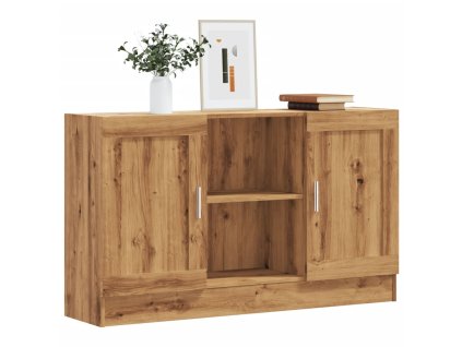 vidaXL Příborník dub artisan 120 x 30,5 x 70 cm kompozitní dřevo