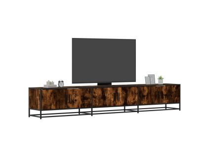 vidaXL TV skříňka kouřový dub 240 x 35 x 41 cm kompozitní dřevo