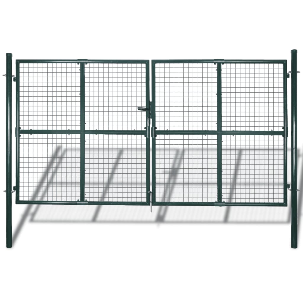 Levně vidaXL Zahradní pletivo branka plot dveře stěna mříž 300 x 200 cm