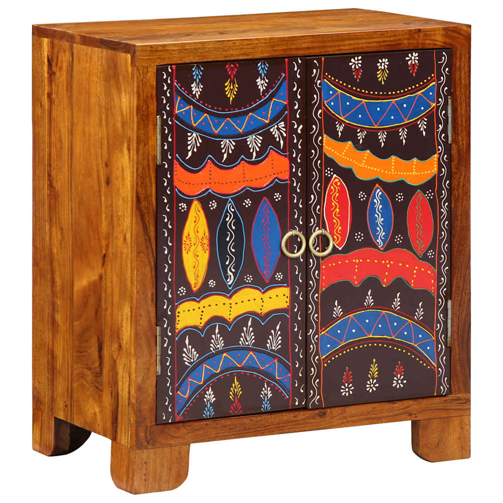 vidaXL Příborník Multicolour 50x35x60 masivní dřevo akácie