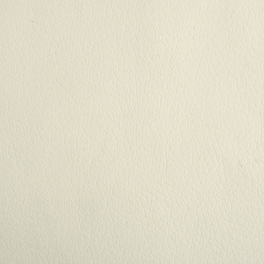 vidaXL Dětská pohovka krémová 70 x 45 x 30 cm umělá kůže