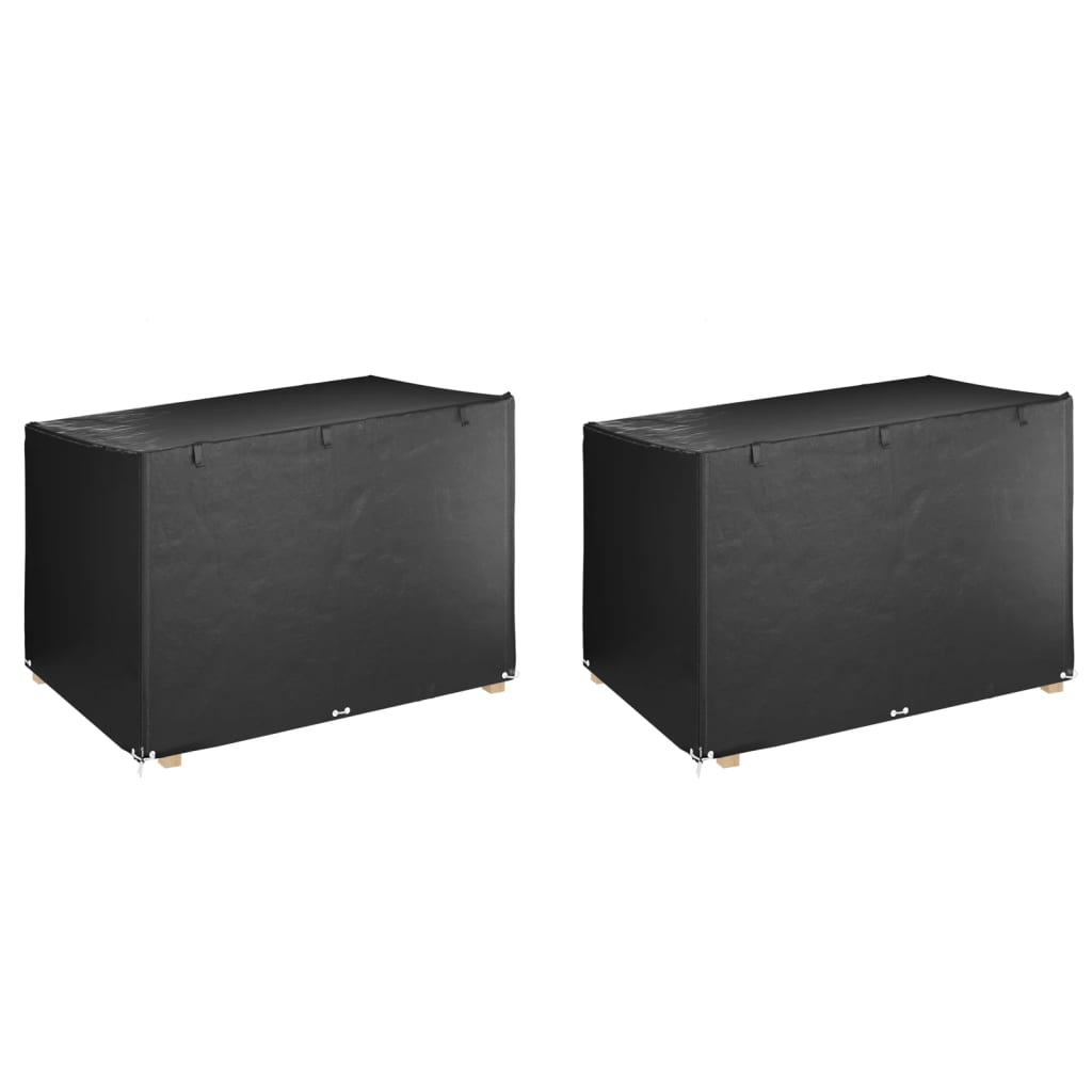 Levně vidaXL Plachty na zahradní houpačku 2 ks 12 oček 215x150x130/150 cm PE