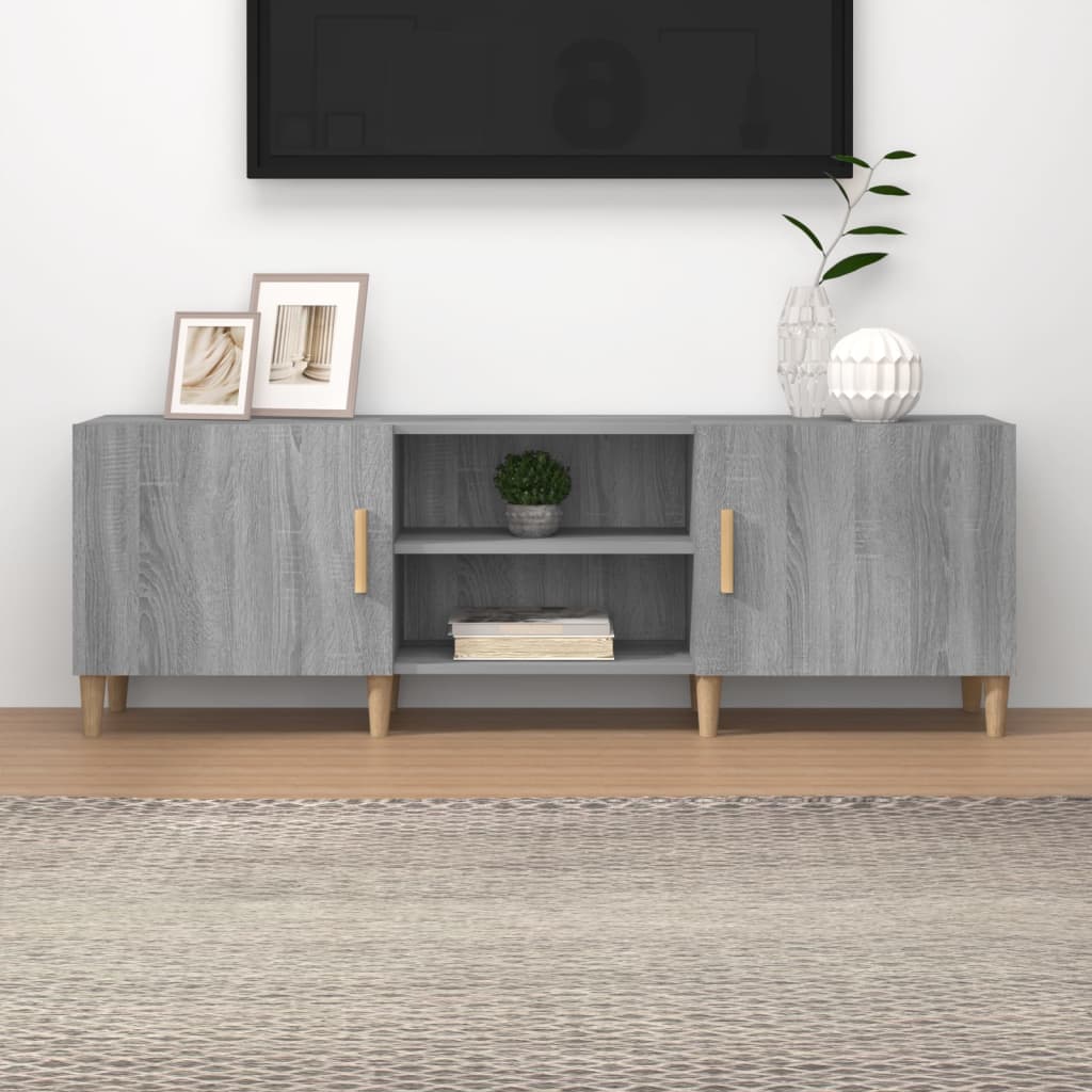 Levně vidaXL TV skříňka šedá sonoma 150 x 30 x 50 cm kompozitní dřevo