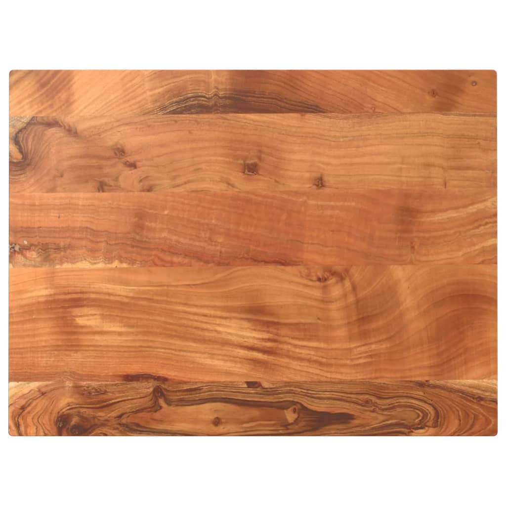 Levně vidaXL Stolní deska 80x70x2,5 cm obdélníková masivní akáciové dřevo