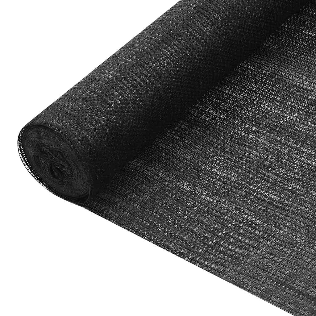 Levně vidaXL Stínící tkanina černá 3,6 x 50 m HDPE 75 g/m²