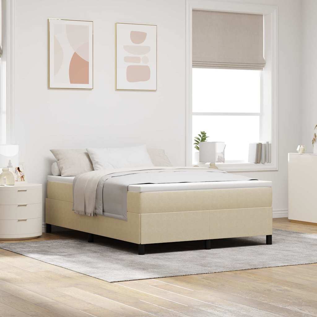 vidaXL Postel s boxspringem Šedozelená 160 x 200 cm Žebrovaná látka