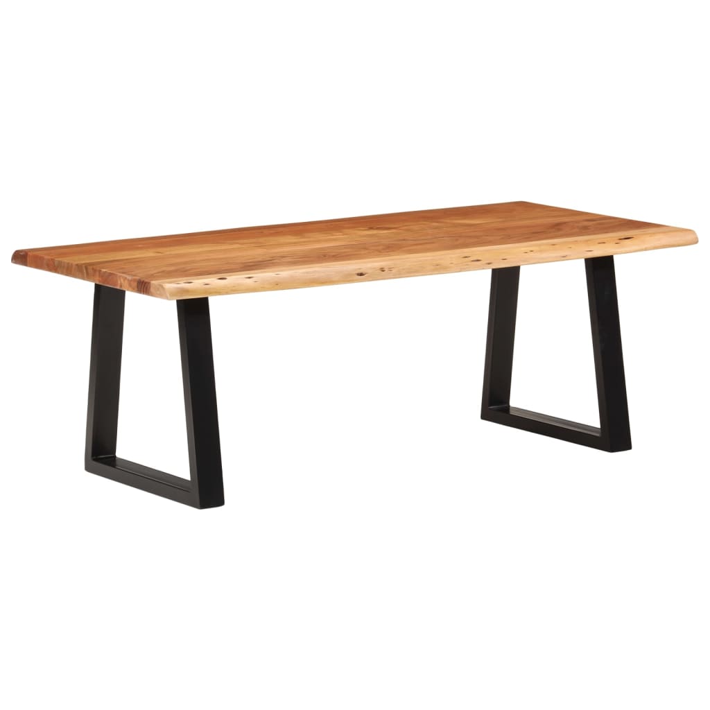 Levně vidaXL Konferenční stolek 110 x 55 x 40 cm masivní akáciové dřevo