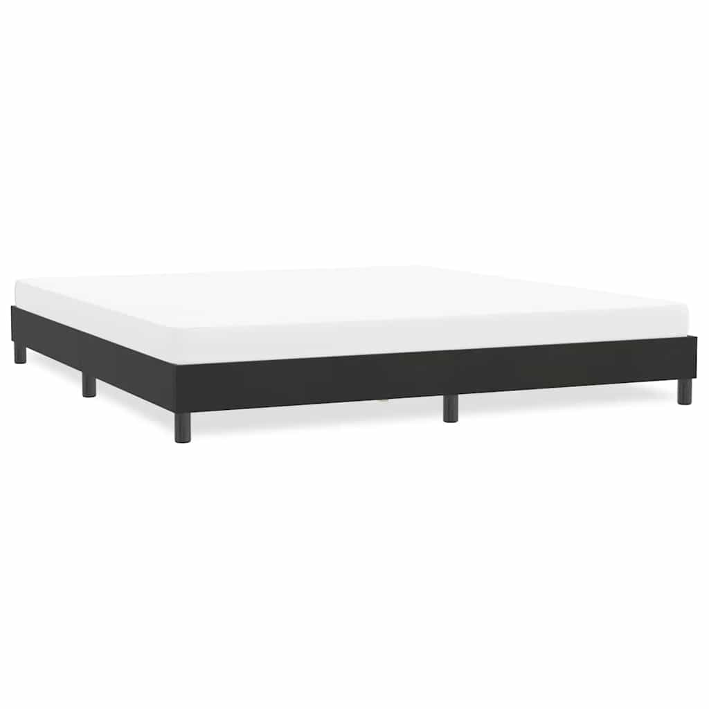 Levně vidaXL Rám postele bez matrace Černá 180x210 cm Samet