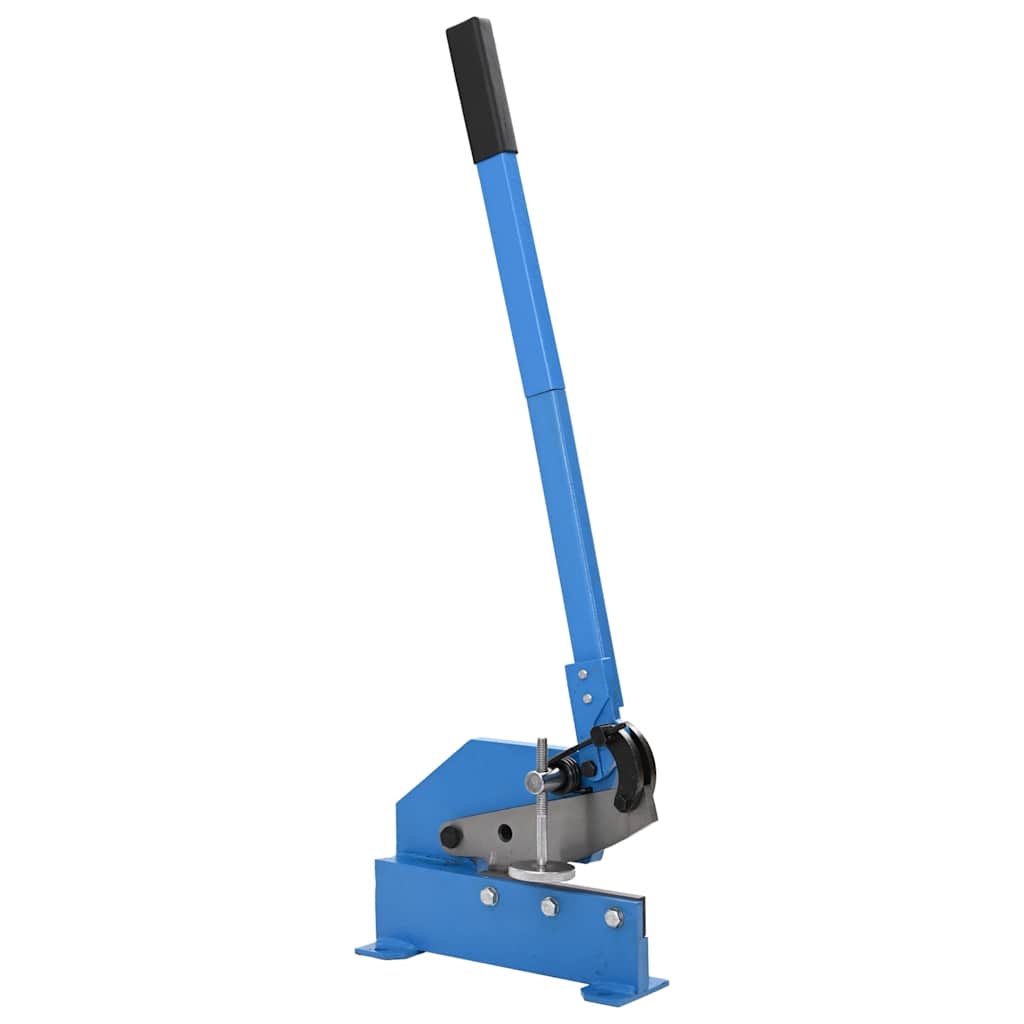 Levně vidaXL Pákové nůžky na plech 200 mm modré
