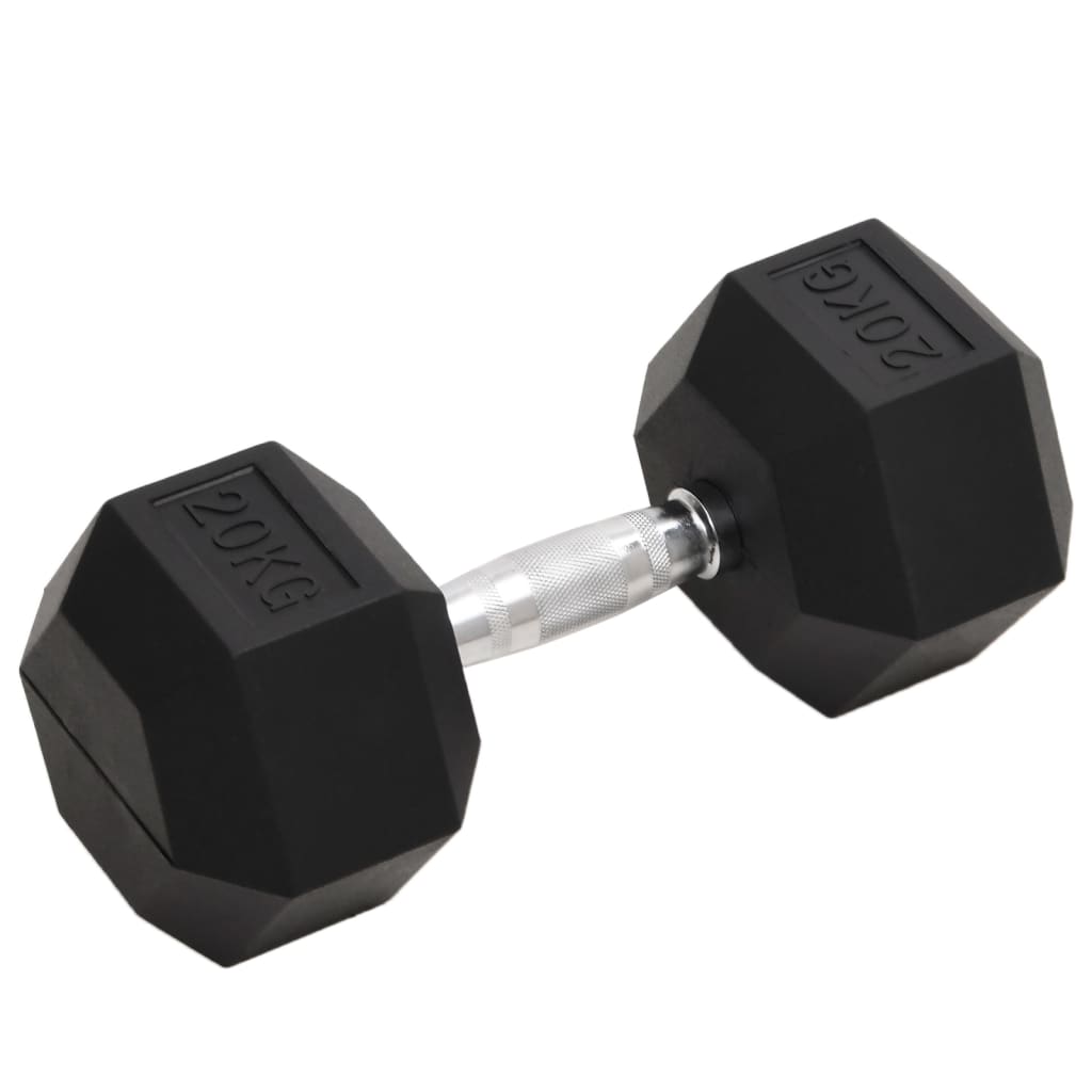 Levně vidaXL Jednoruční činka 20 kg litina