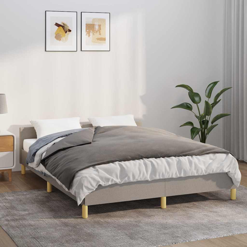 Levně vidaXL Zátěžová deka s povlečením šedá 150 x 200 cm 7 kg textil