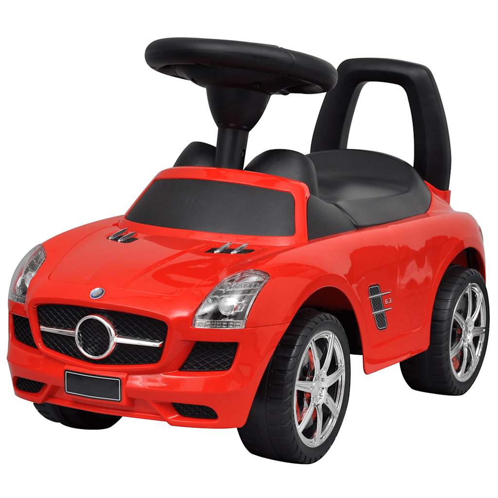 Levně vidaXL Dětské auto / odrážedlo červené