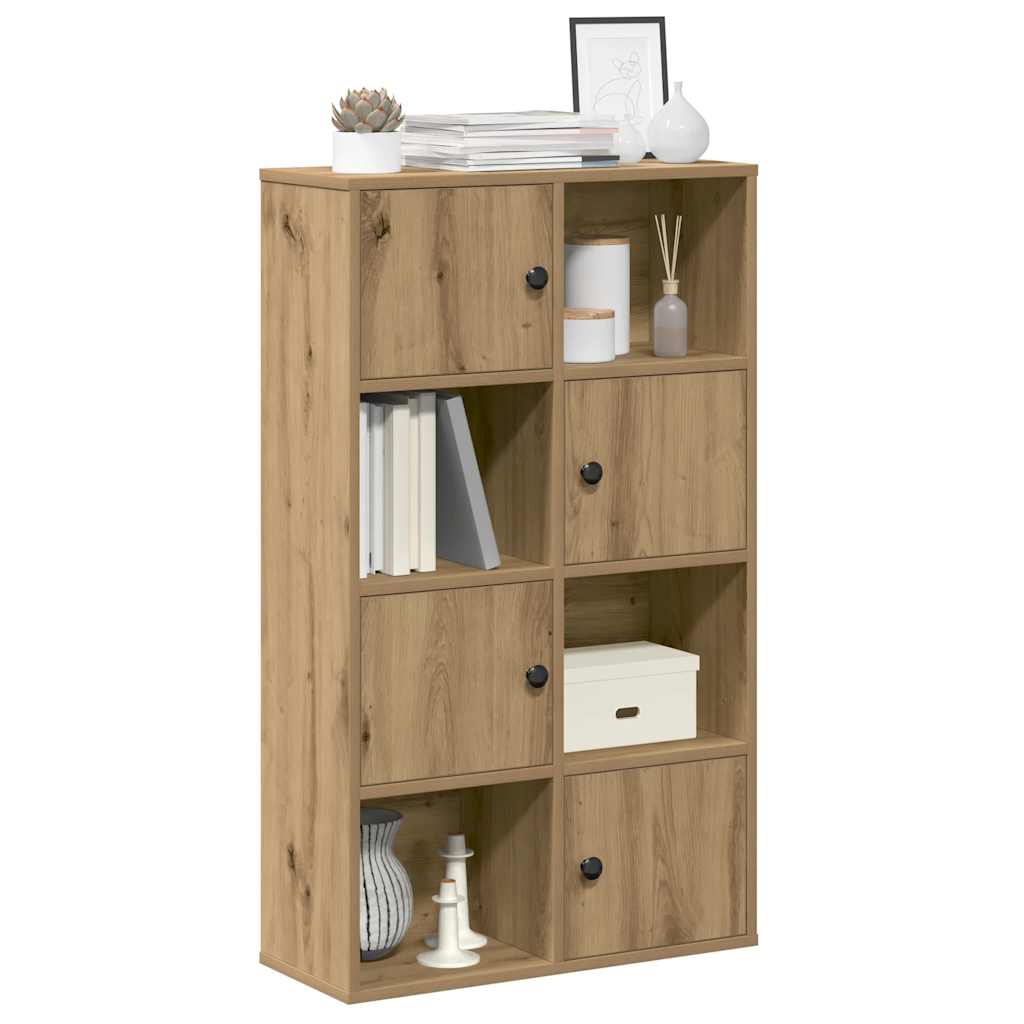 Levně vidaXL Knihovna dub artisan 60x24x101,5 cm kompozitní dřevo