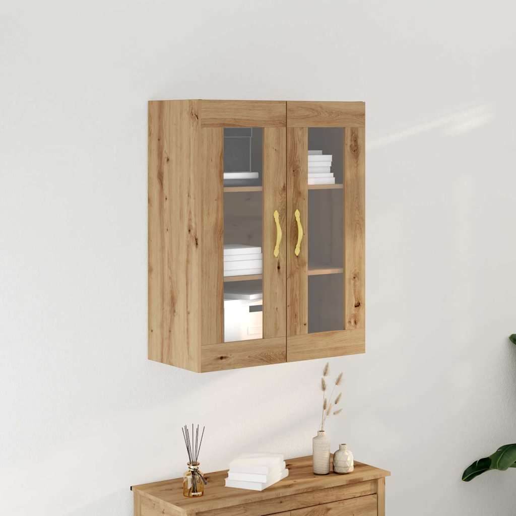 Levně vidaXL Nástěnná skříňka Nástěnný Artisanový dub 69,5 x 34 x 90 cm
