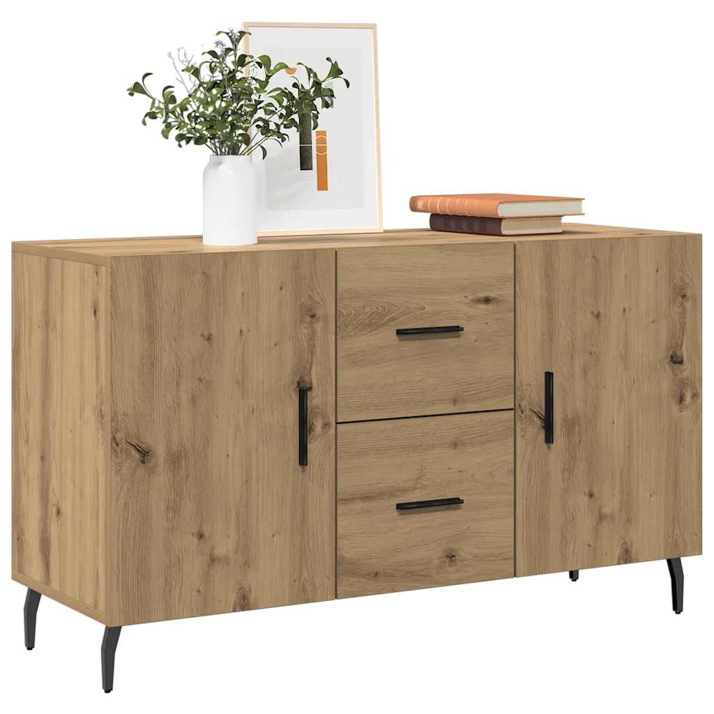 Levně vidaXL Příborník dub artisan 100 x 36 x 60 cm kompozitní dřevo