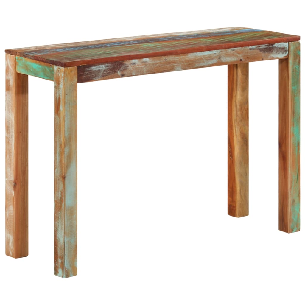 Levně vidaXL Konzolový stolek 110 x 35 x 76 cm masivní recyklované dřevo