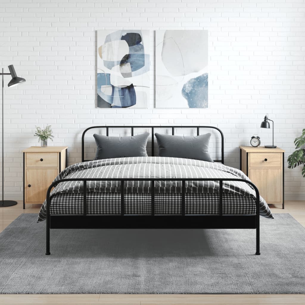 Levně vidaXL Noční stolky 2 ks dub sonoma 40 x 42 x 60 cm kompozitní dřevo