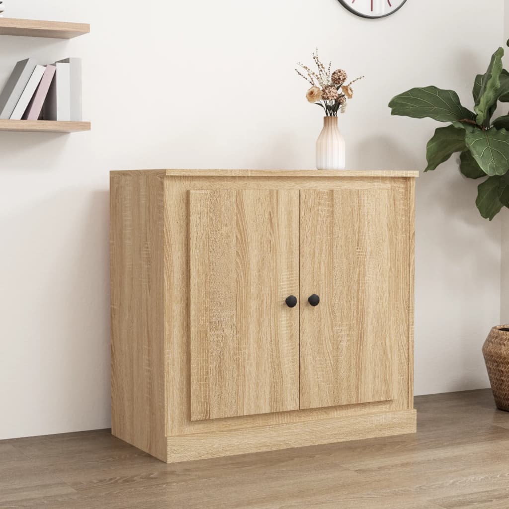 Levně vidaXL Příborník dub sonoma 70 x 35,5 x 67,5 cm kompozitní dřevo