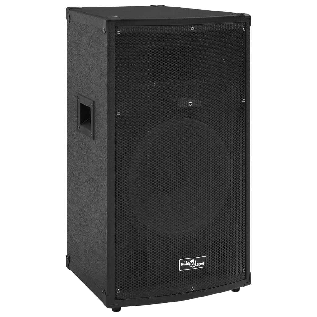Levně vidaXL Profesionální pasivní reproduktor hi-fi 1000 W černý 37x37x64cm