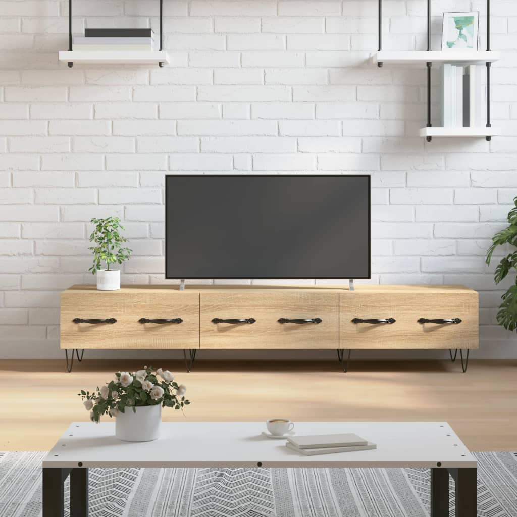 Levně vidaXL TV skříňka dub sonoma 150 x 36 x 30 cm kompozitní dřevo