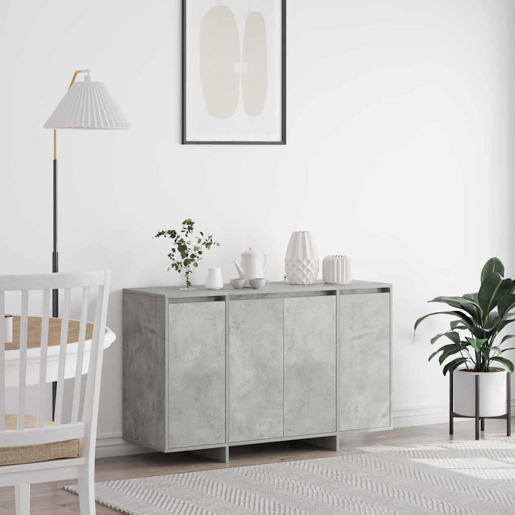 Levně vidaXL Servírovací skříň Betonová šedá 120 x 41 x 75 cm