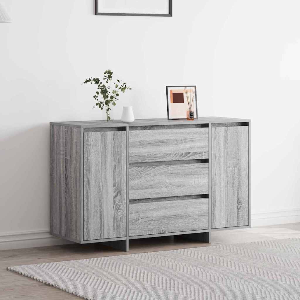 vidaXL Servírovací skříň Šedá Sonoma 120 x 41 x 75 cm kompozitní dřevo