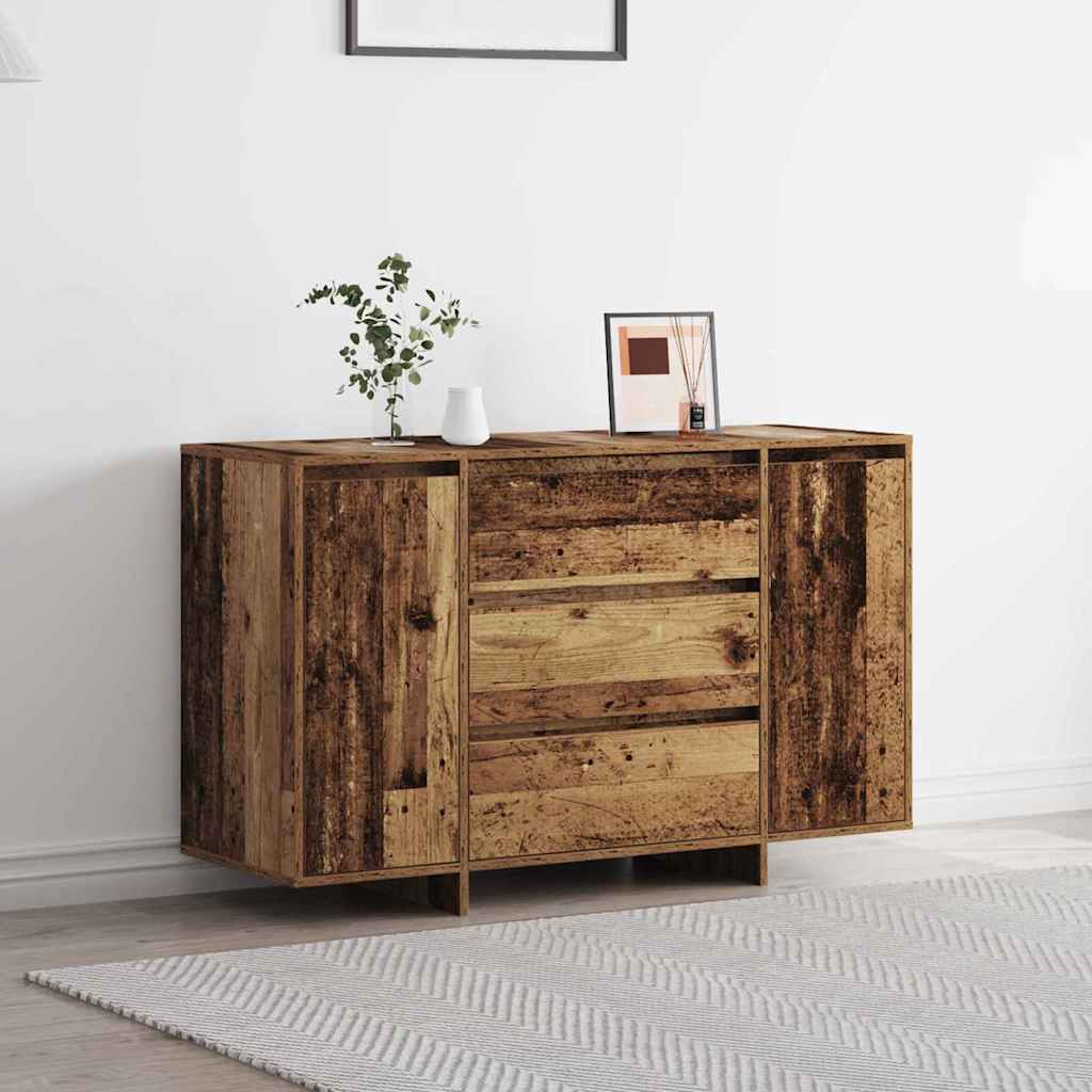 vidaXL Servírovací skříň Staré dřevo 120 x 41 x 75 cm kompozitní dřevo