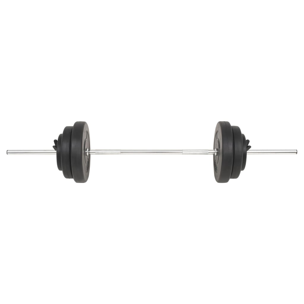 Levně vidaXL Obouruční činka se závažím 60 kg
