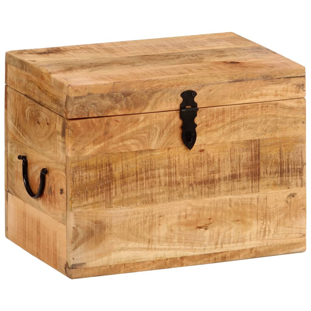 Levně vidaXL Úložný box 39 x 28 x 31 cm masivní mangovníkové dřevo
