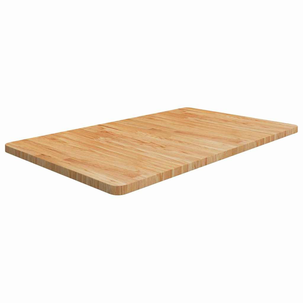 Levně vidaXL Koupelnová deska světle hnědá 100x60x2,5 cm ošetřený masiv