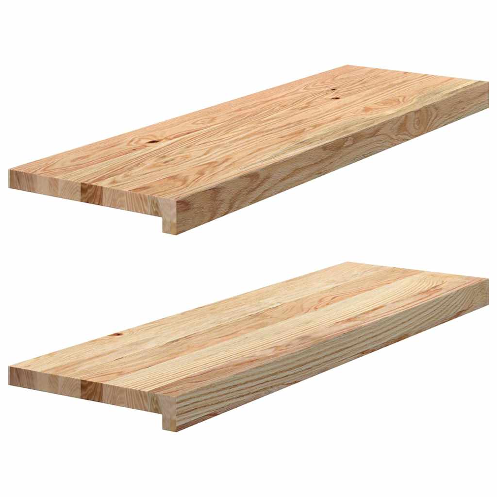 Levně vidaXL Okenní parapety 2 ks neošetřené 80x30x2cm masivní dubové dřevo