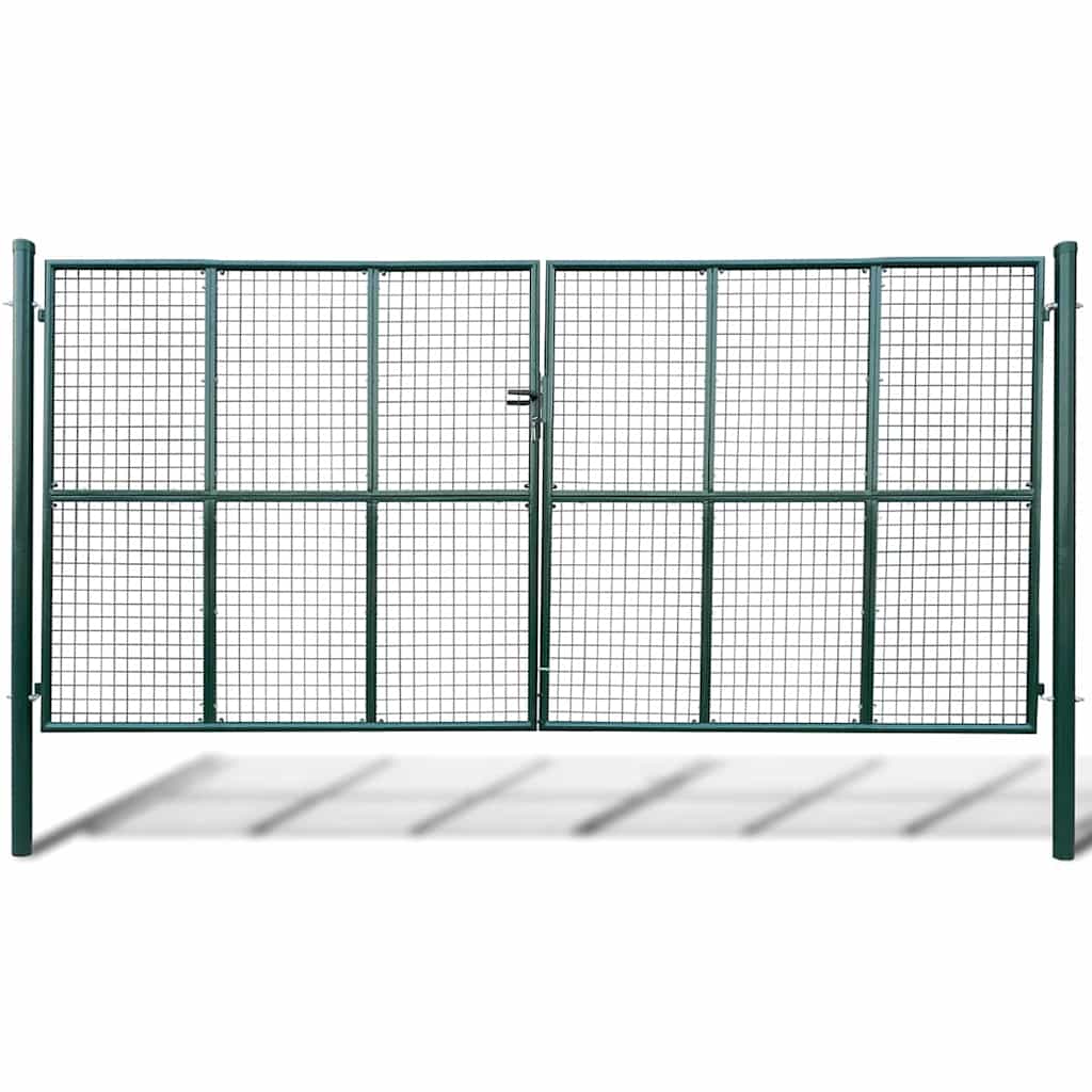 Levně vidaXL Pletivá zahradní branka 400 x 200 cm