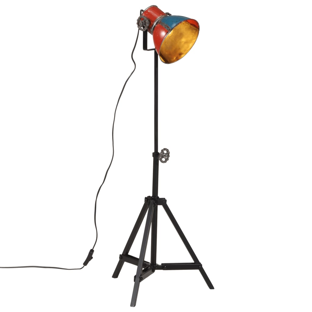 Levně vidaXL Stojací lampa 25 W vícebarevná 35 x 35 x 65/95 cm E27
