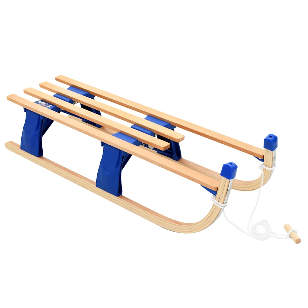 Levně vidaXL Skládací sáně dřevěné 110 cm