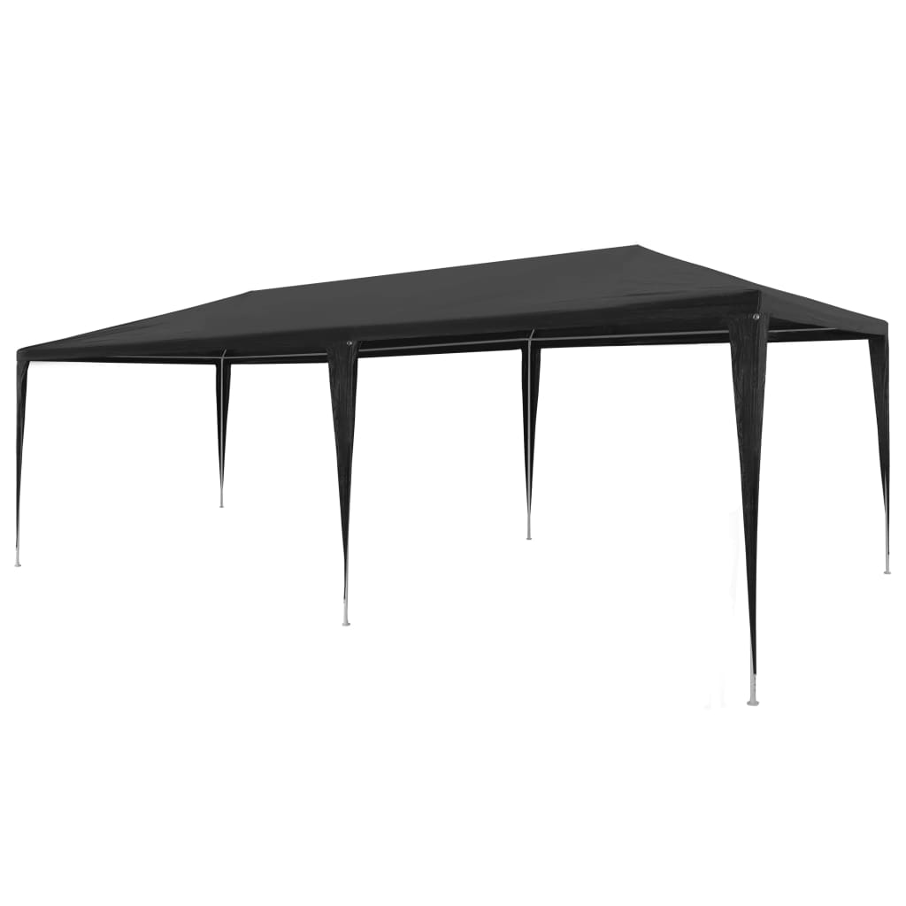 Levně vidaXL Party stan 3 x 6 m PE antracitový