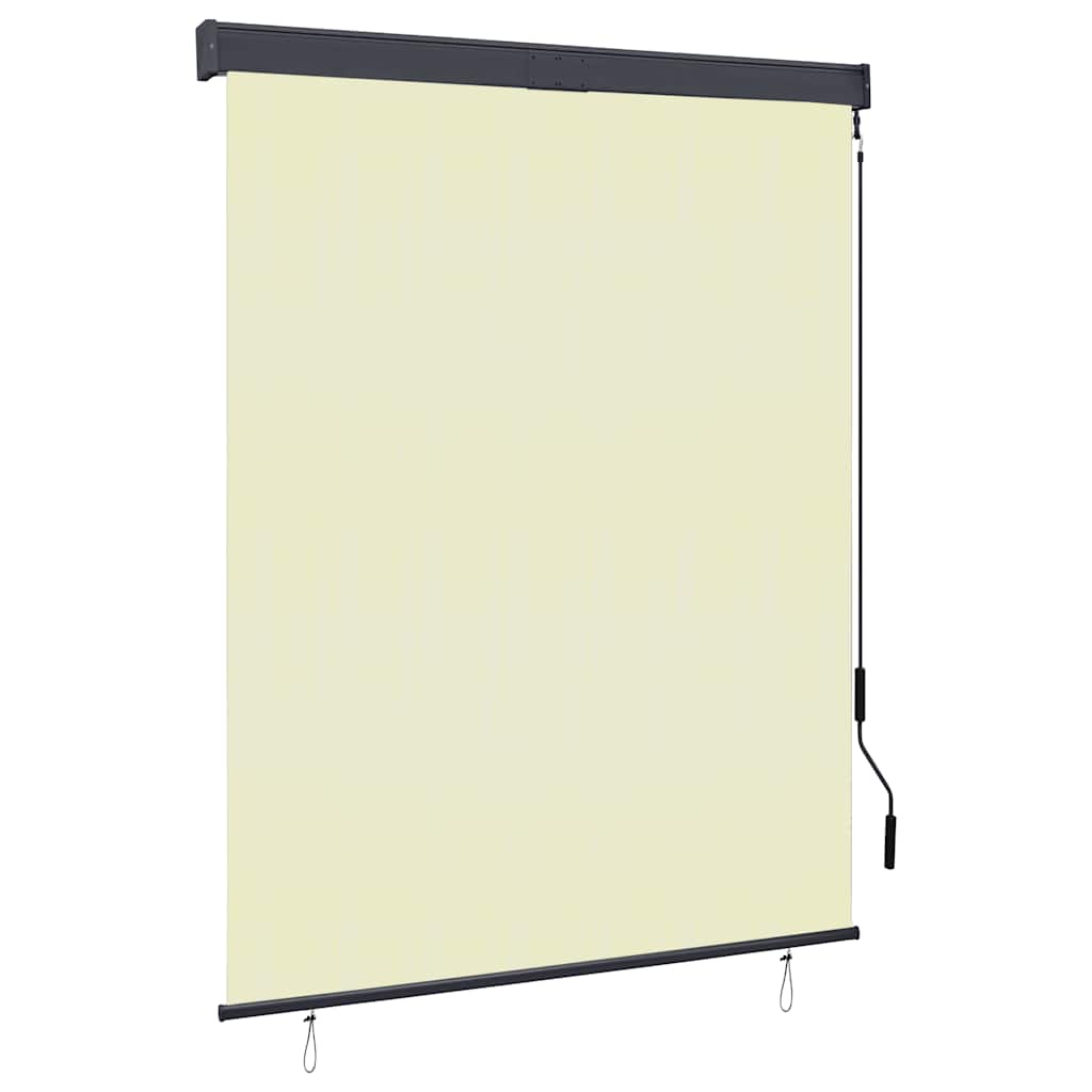 Levně vidaXL Venkovní roleta 140 x 250 cm krémová