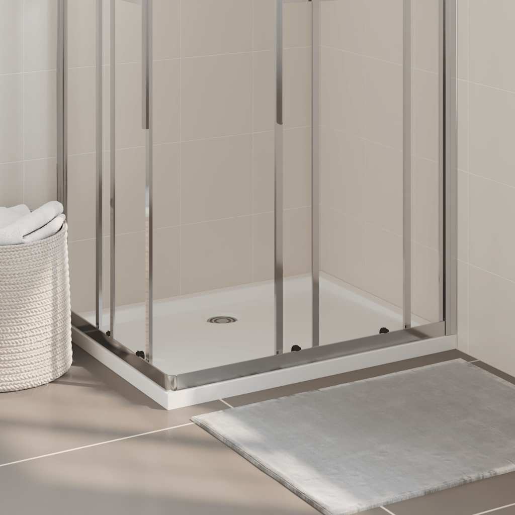 Levně vidaXL Obdélníková sprchová vanička ABS 70 x 90 cm