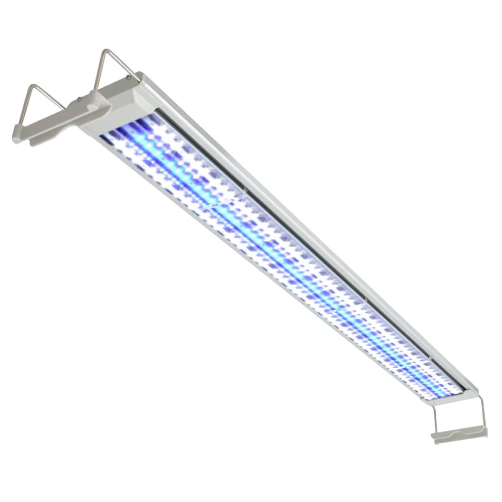 Levně vidaXL LED akvarijní lampa 100–110 cm hliník IP67