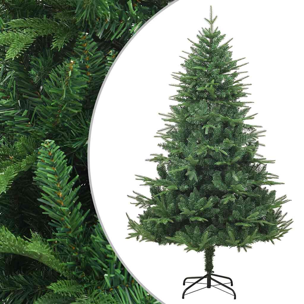 Levně vidaXL Umělý vánoční stromek zelený 180 cm PVC a PE