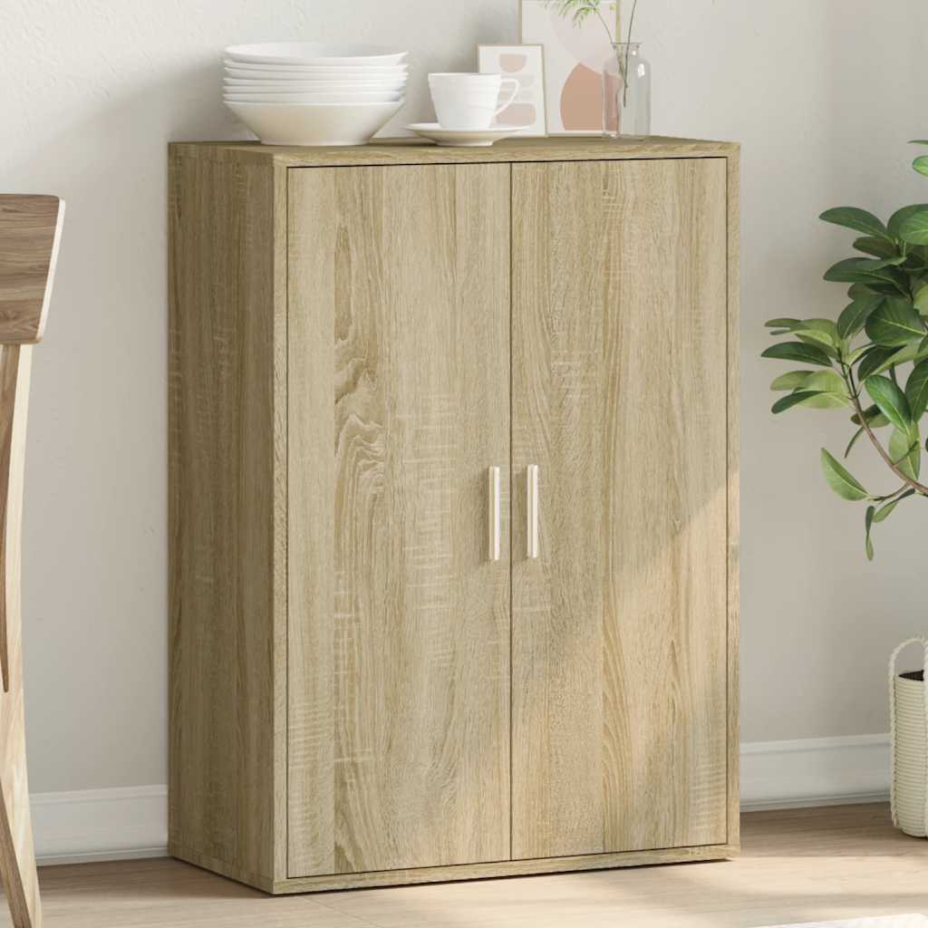 Levně vidaXL Příborník dub sonoma 60 x 31 x 84 cm kompozitní dřevo
